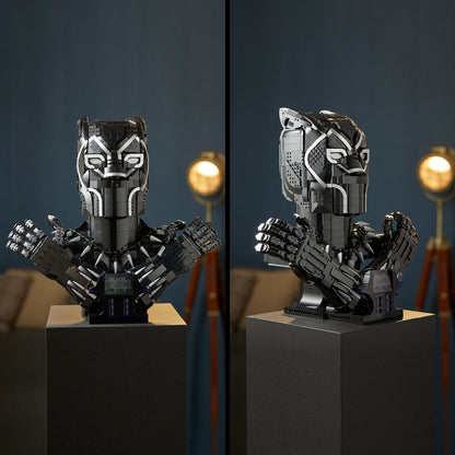 LEGO® Marvel Black Panther Bust - Mô Hình Lắp Ráp Vua T’Challa - LEGO 76215 LEGO - ảnh 1 - Lego