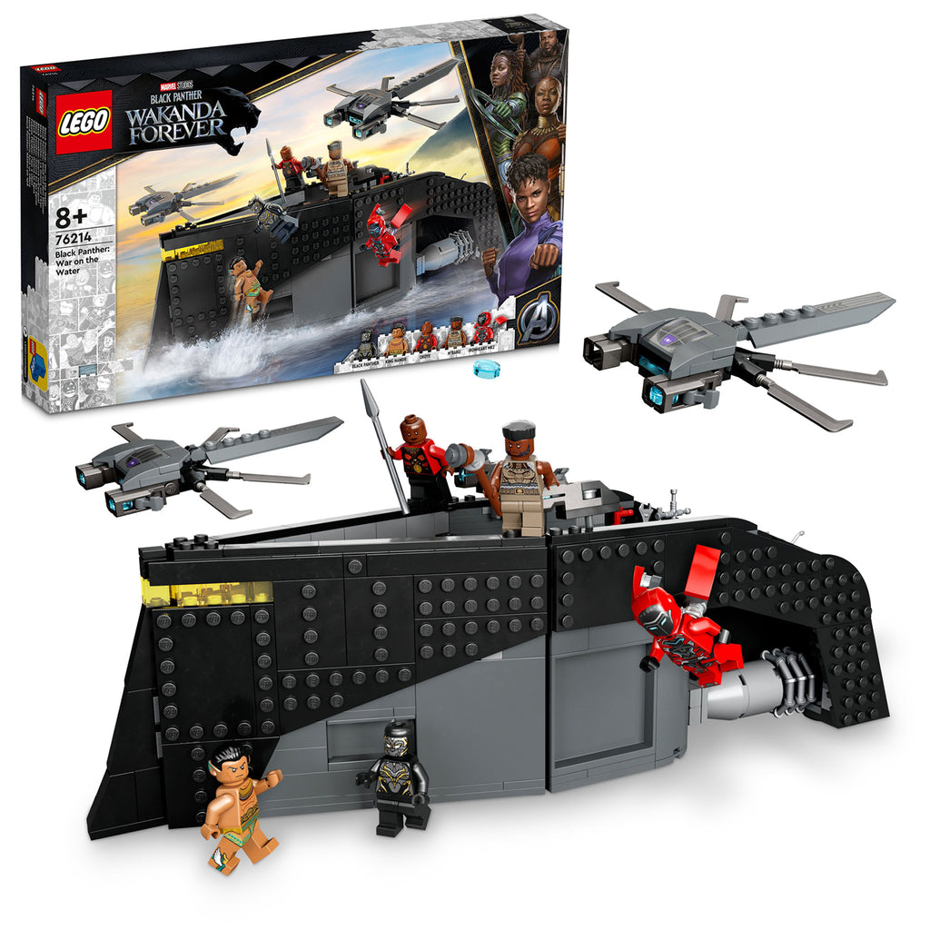 LEGO® Marvel Black Panther: War on the Water - Tàu Chiến Wakanda - LEGO 76214