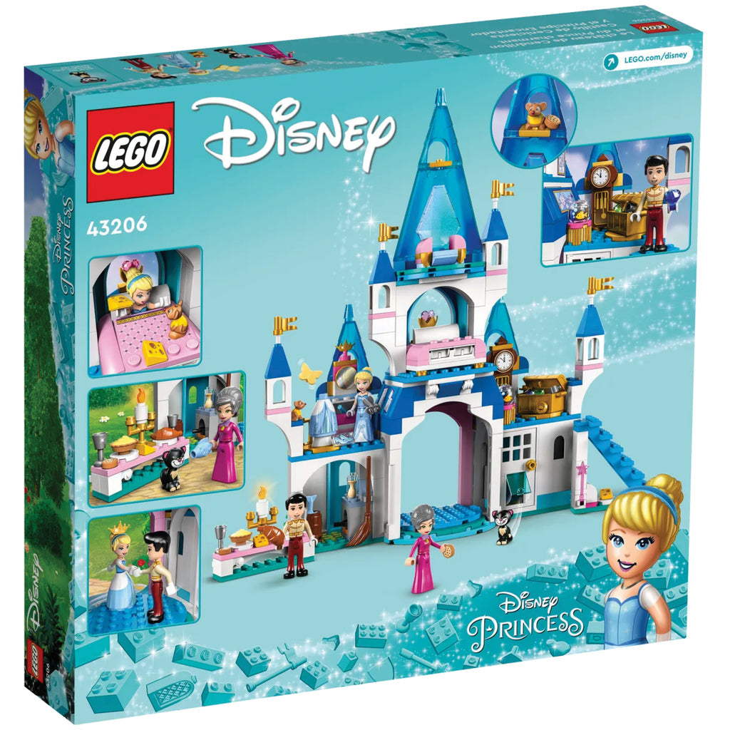 LEGO® Disney™ Cinderella and Prince Charming's Castle - Lâu Đài Lọ Lem và Hoàng Tử Charming - LEGO 43206 LEGO - ảnh 2 - Đồ ch