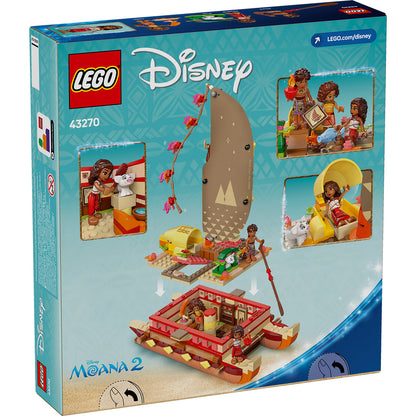 LEGO® Disney™ Moana's Adventure Canoe - Bộ Lắp Ráp Thuyền Phiêu Lưu Moana (43270) LEGO - ảnh 3 - Building Sets