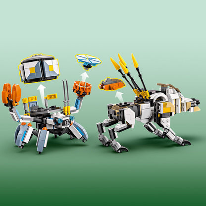 LEGO® Horizon Adventures™ Aloy & Varl vs. Shell-Walker & Sawtooth Đồ Chơi Lắp Ráp Robot 77037 LEGO - ảnh 2 - Đồ chơi lắp ráp