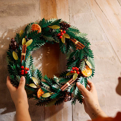 LEGO® ICONS™ Wreath - Bộ Lắp Ráp Vòng Hoa Trang Trí 10340 - LEGO Icons LEGO - ảnh 4 - LEGO Icons