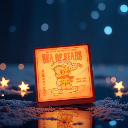 NOOK NIGHT SERIES LIGHT-UP FRIDGE MAGNET BLIND BOX - Mô Hình Nam Châm Tủ Lạnh Phát Sáng - 52TOYS