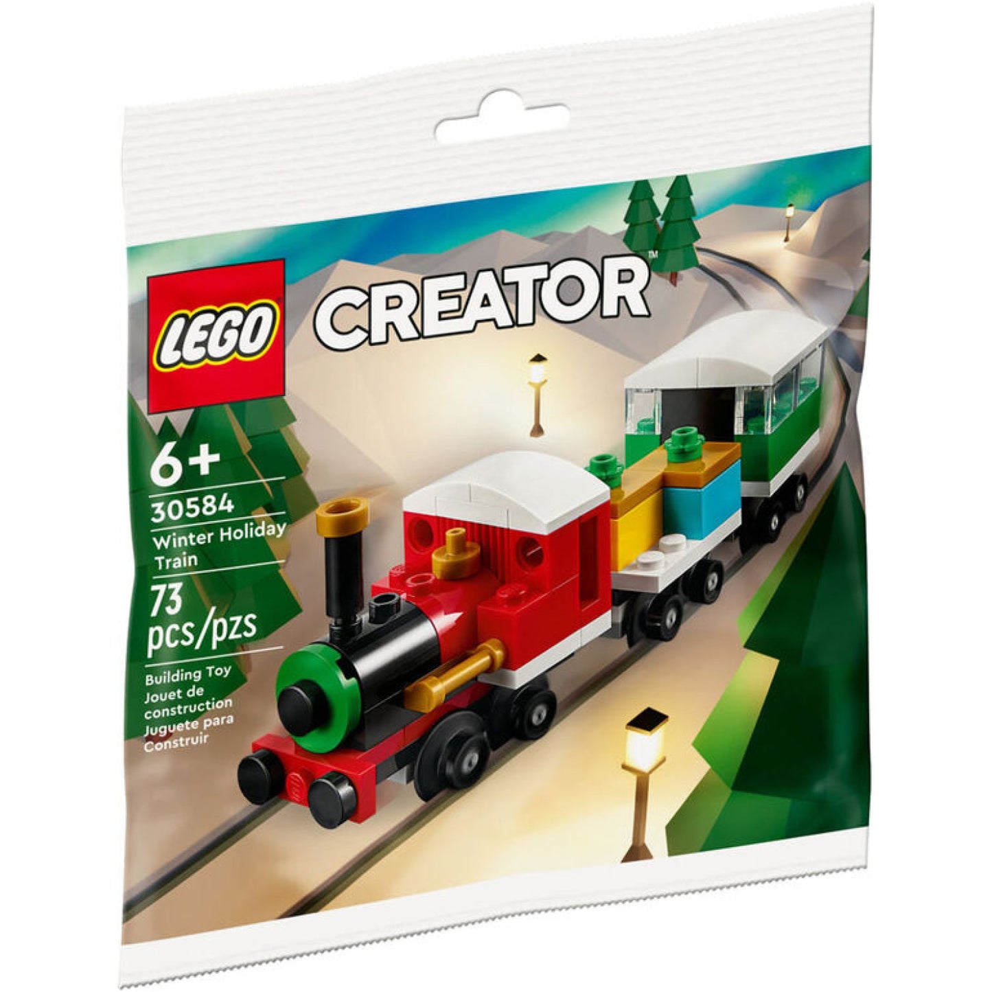 LEGO® Creator Winter Holiday Train - Xe Lửa Giáng Sinh Polybag (30584) - LEGO - Hình ảnh sản phẩm