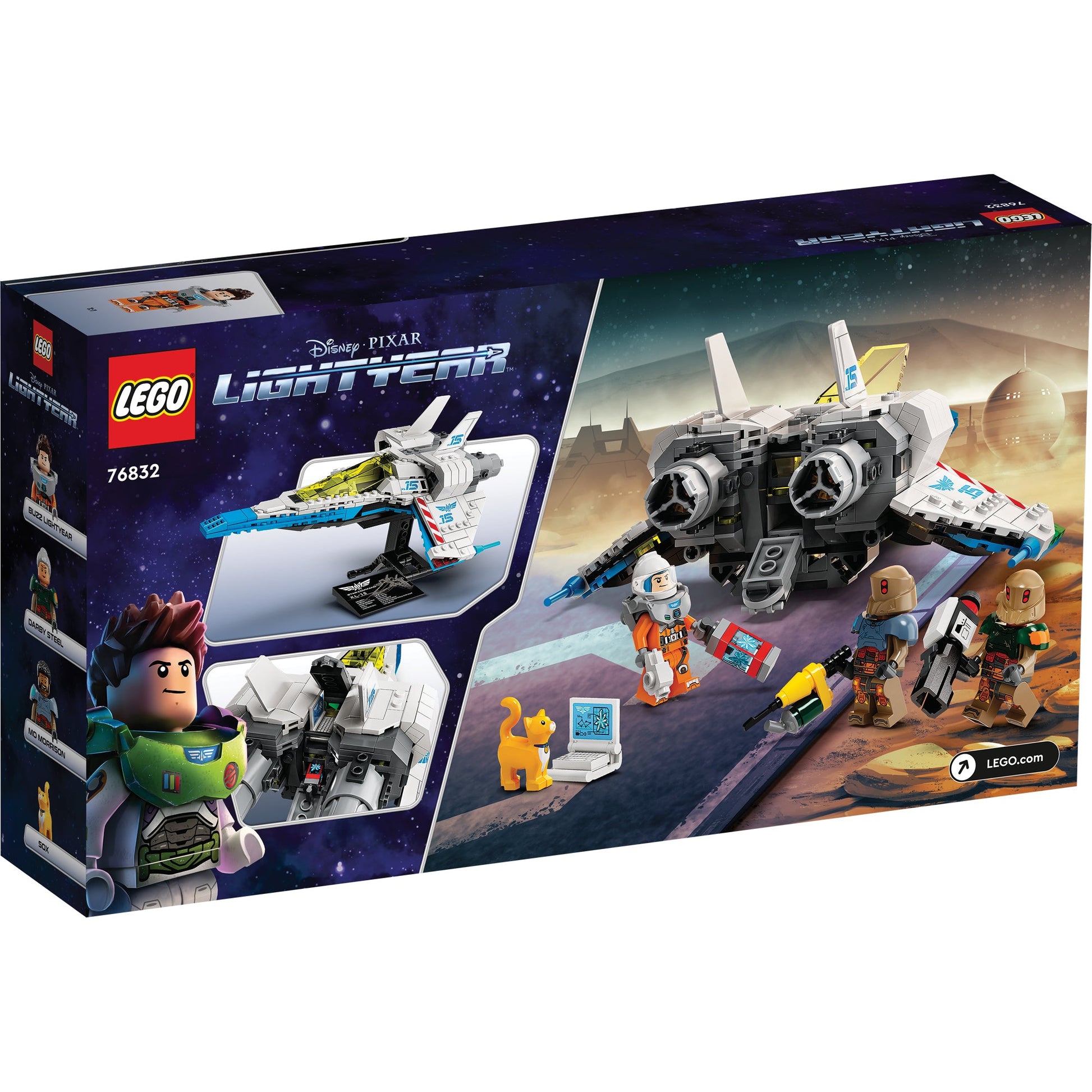 LEGO® Disney™ & Pixar's Lightyear XL-15 Spaceship - Mô Hình Phi Thuyền Vũ Trụ - LEGO 76832 LEGO - ảnh 5 - Lego Construction S