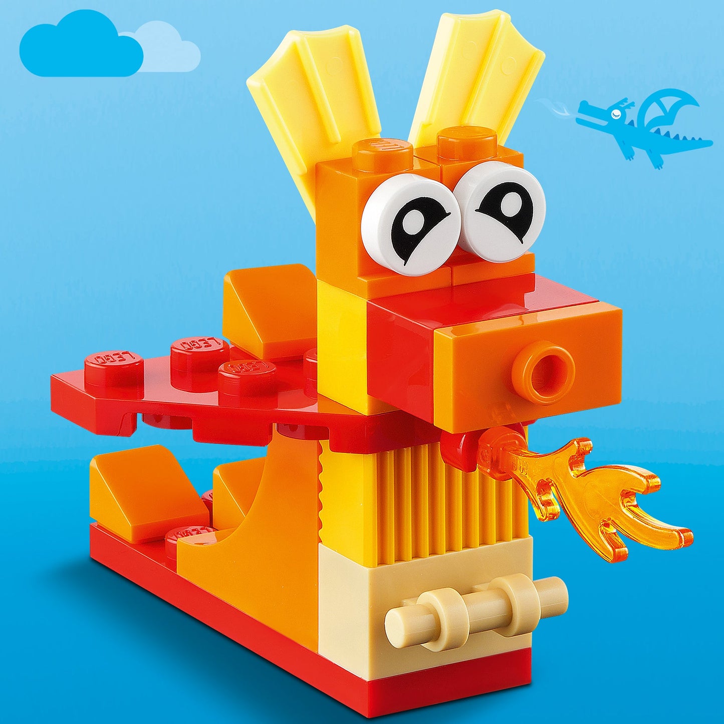 LEGO® Classic Creative Monsters - Đồ chơi lắp ráp Quái vật Sáng tạo 140 mảnh - LEGO 11017 LEGO - ảnh 2 - LEGO Classic