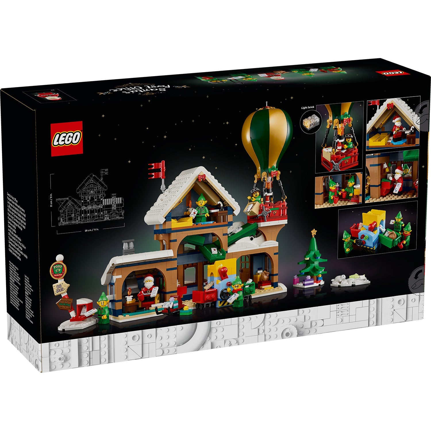 LEGO® ICONS™ Santa’s Post Office - Mô Hình Bưu Điện Ông Già Noel Giáng Sinh (10339) LEGO - ảnh 9 - Lego Icons