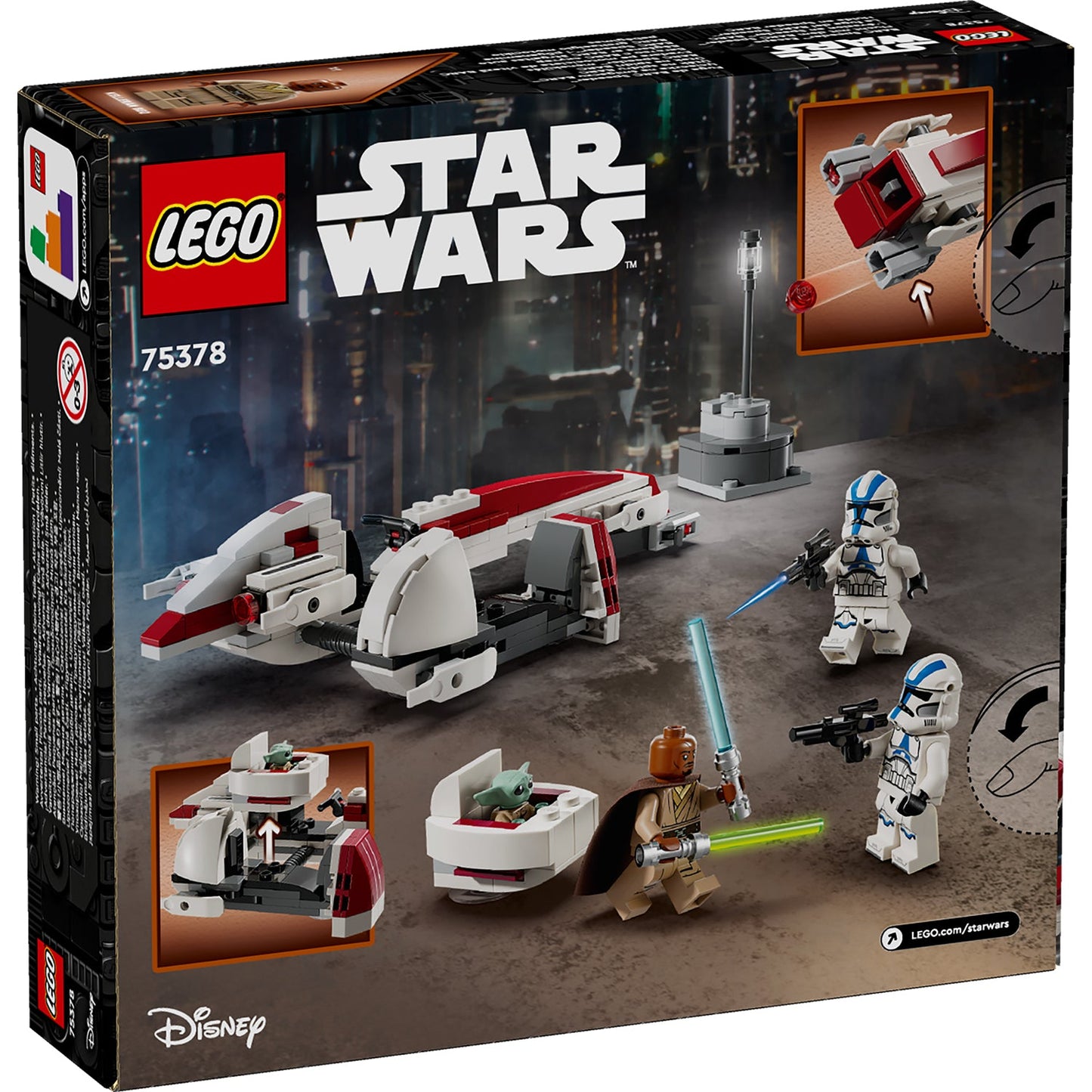 LEGO® Star Wars BARC Speeder™ Escape - Đồ chơi lắp ráp Chiến tranh giữa các vì sao LEGO 75378 LEGO - ảnh 6 - Lego