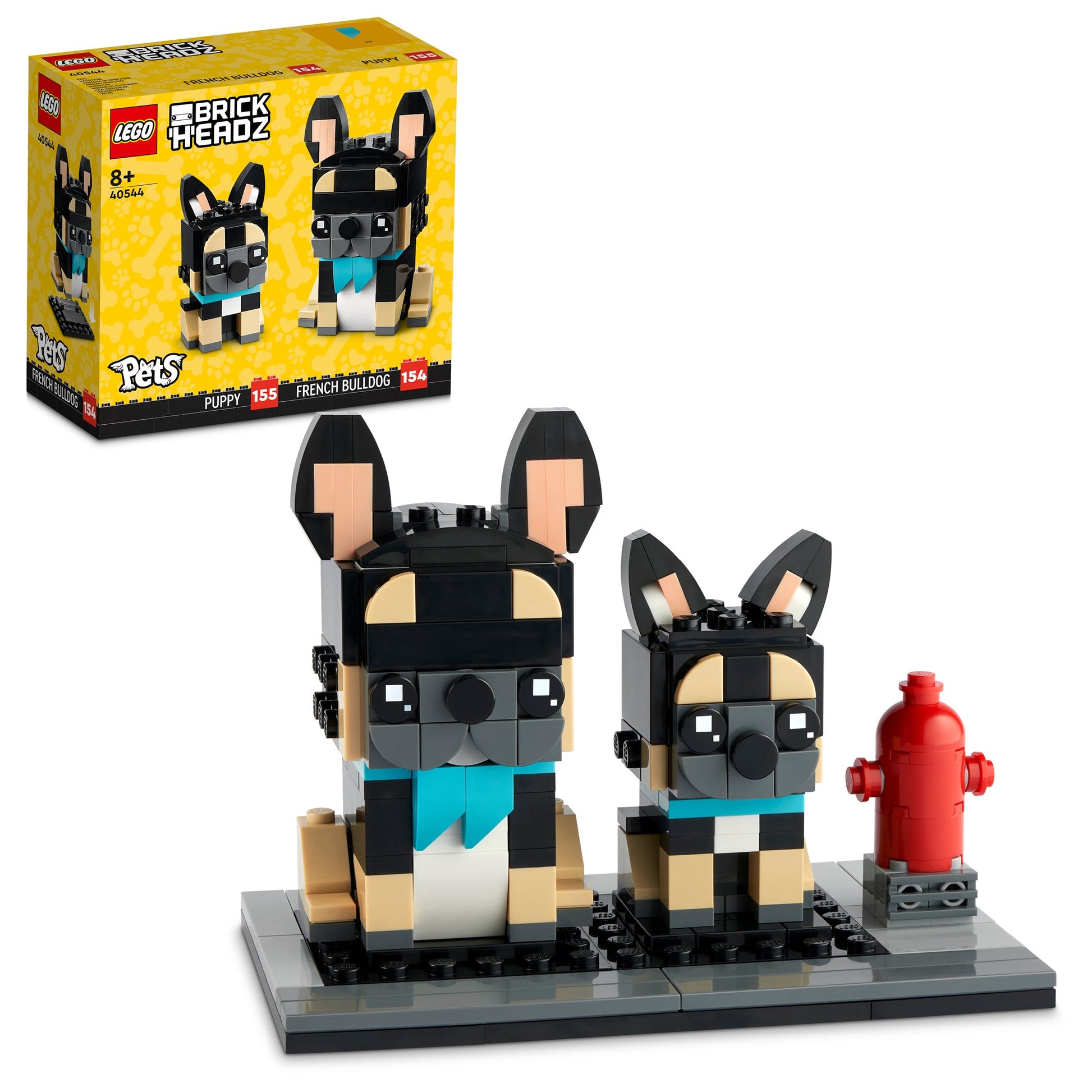 LEGO® BrickHeadz™ French Bulldog - Đồ chơi lắp ráp Chó Bulldog Pháp 40544 - Hình ảnh bổ sung 9