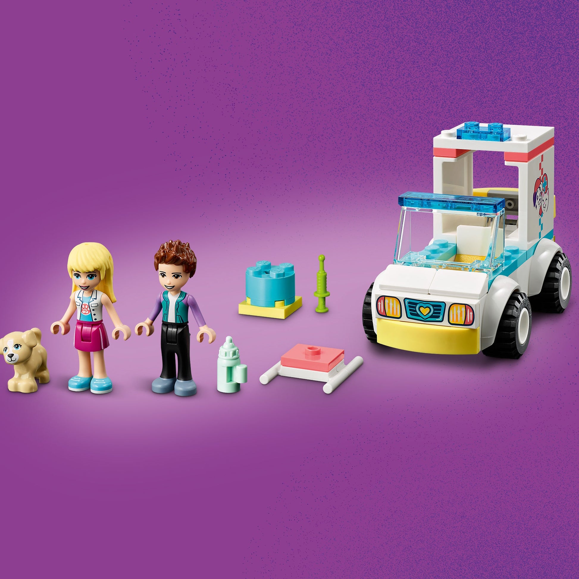 LEGO® Friends™ Pet Clinic Ambulance - Xe Cứu Thương Thú Cưng - 41694 LEGO - ảnh 4 - LEGO Set