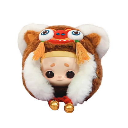 NOOK TIGER-HEAD HAT PLUSH CHARM