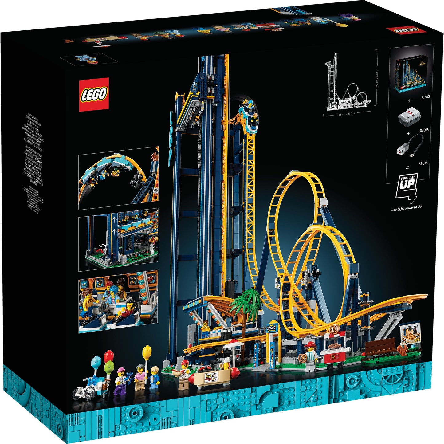 LEGO® ICONS™ Loop Coaster - Mô Hình Tàu Lượn Siêu Tốc (10303) - LEGO Icons