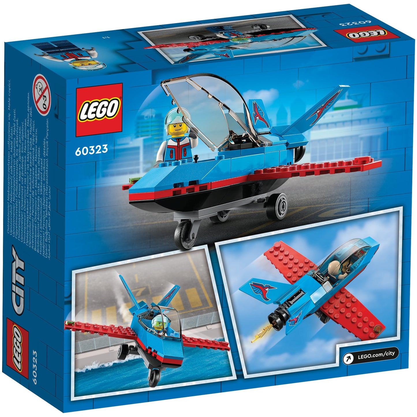 LEGO® City Stunt Plane - Máy Bay Biểu Diễn - 60323