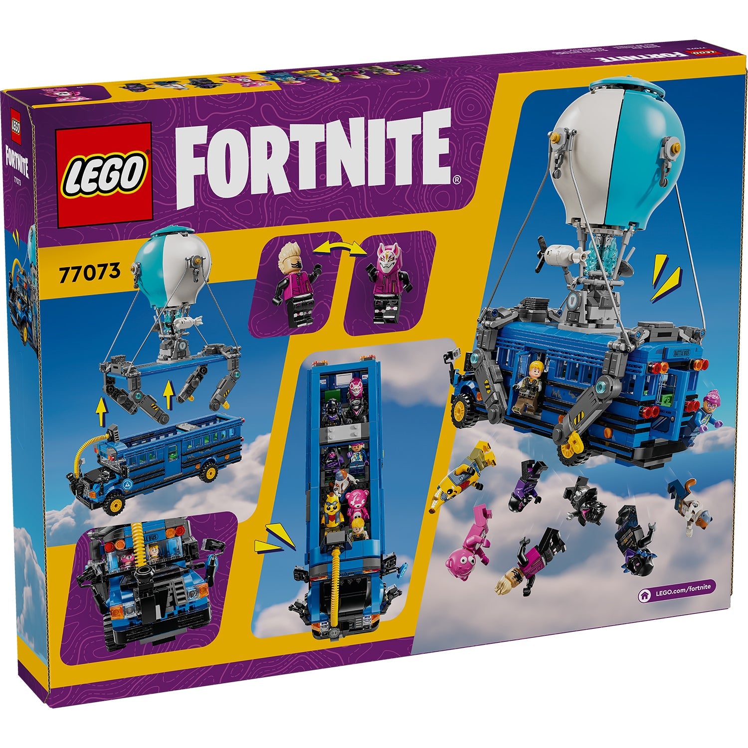 LEGO® Fortnite Battle Bus - Xe Bus Chiến Đấu Fortnite - LEGO 77073 - Hình ảnh bổ sung 9
