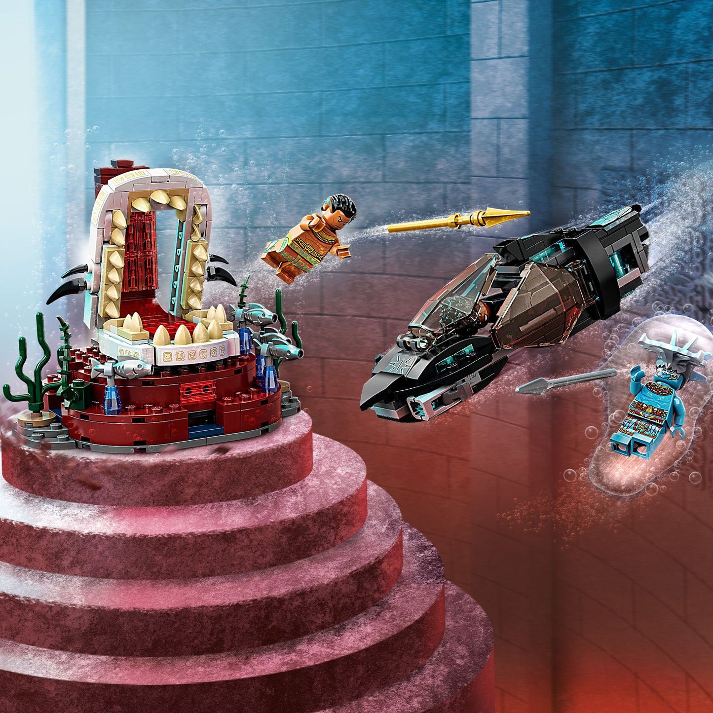 LEGO® Marvel King Namor’s Throne Room - Đồ Chơi Lắp Ráp Mô Hình Marvel - LEGO 76213 LEGO - ảnh 5 - LEGO