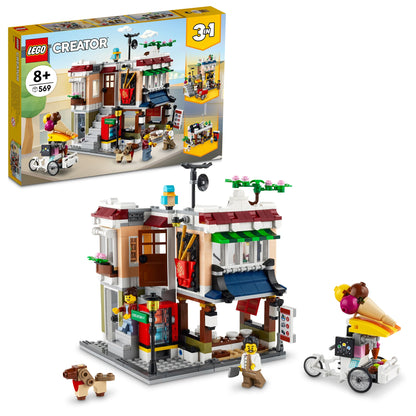 LEGO® Creator 3-in-1 Downtown Noodle Shop - Đồ Chơi Lắp Ráp Tiệm Mì Trung Tâm Thành Phố LEGO 31131