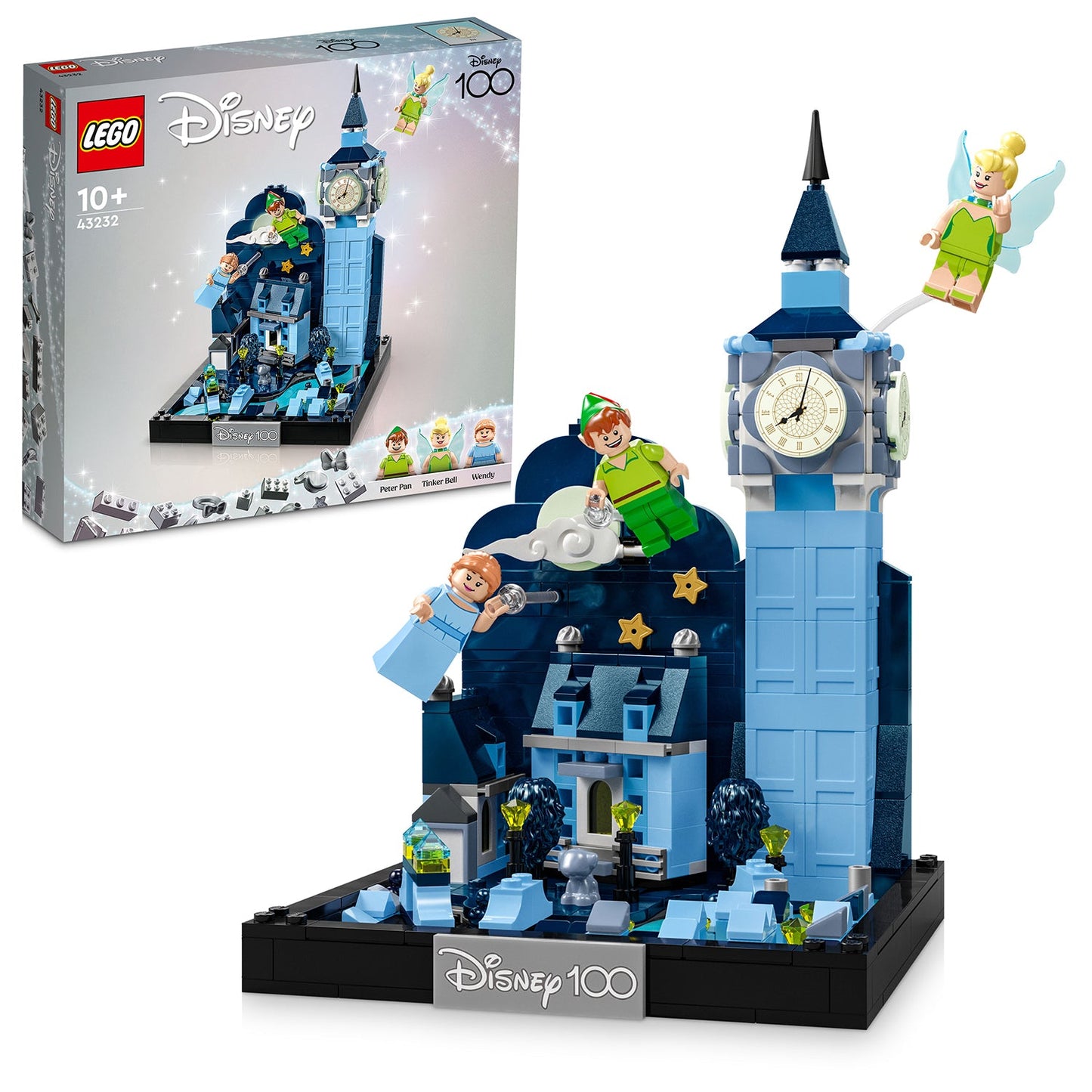LEGO® Disney™ Peter Pan & Wendy's Flight over London - Mô hình Diorama kỷ niệm 100 năm - 43232 LEGO - ảnh 4 - Đồ chơi lắp ráp