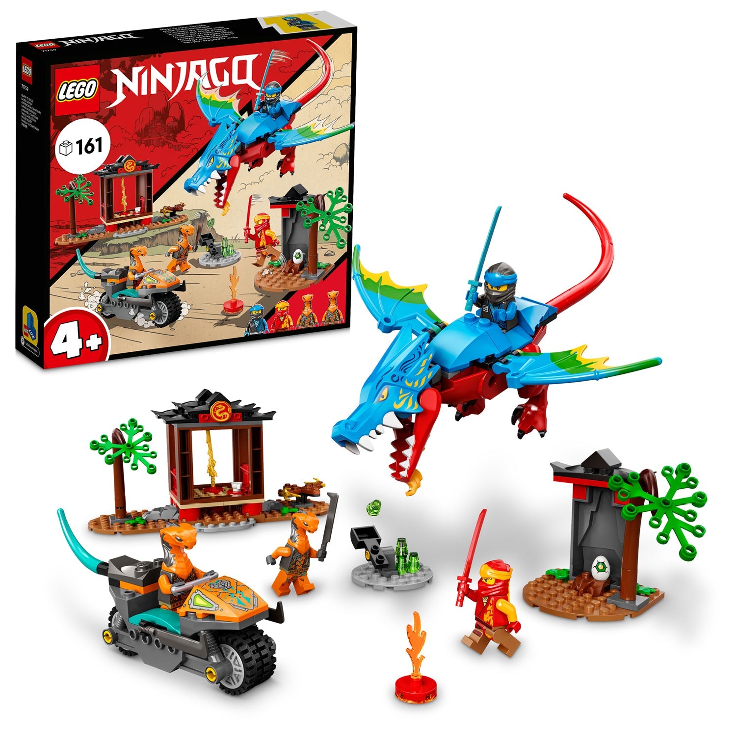 LEGO® NINJAGO® Ninja Dragon Temple - Đồ Chơi Lắp Ráp Ngôi Đền Rồng Ninja - LEGO 71759 LEGO - ảnh 7 - LEGO Construction Sets