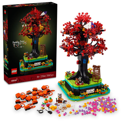 LEGO® Ideas Family Tree (21346) - Bộ Lắp Ráp Cây Phả Hệ Trang Trí Nhà Cửa - LEGO