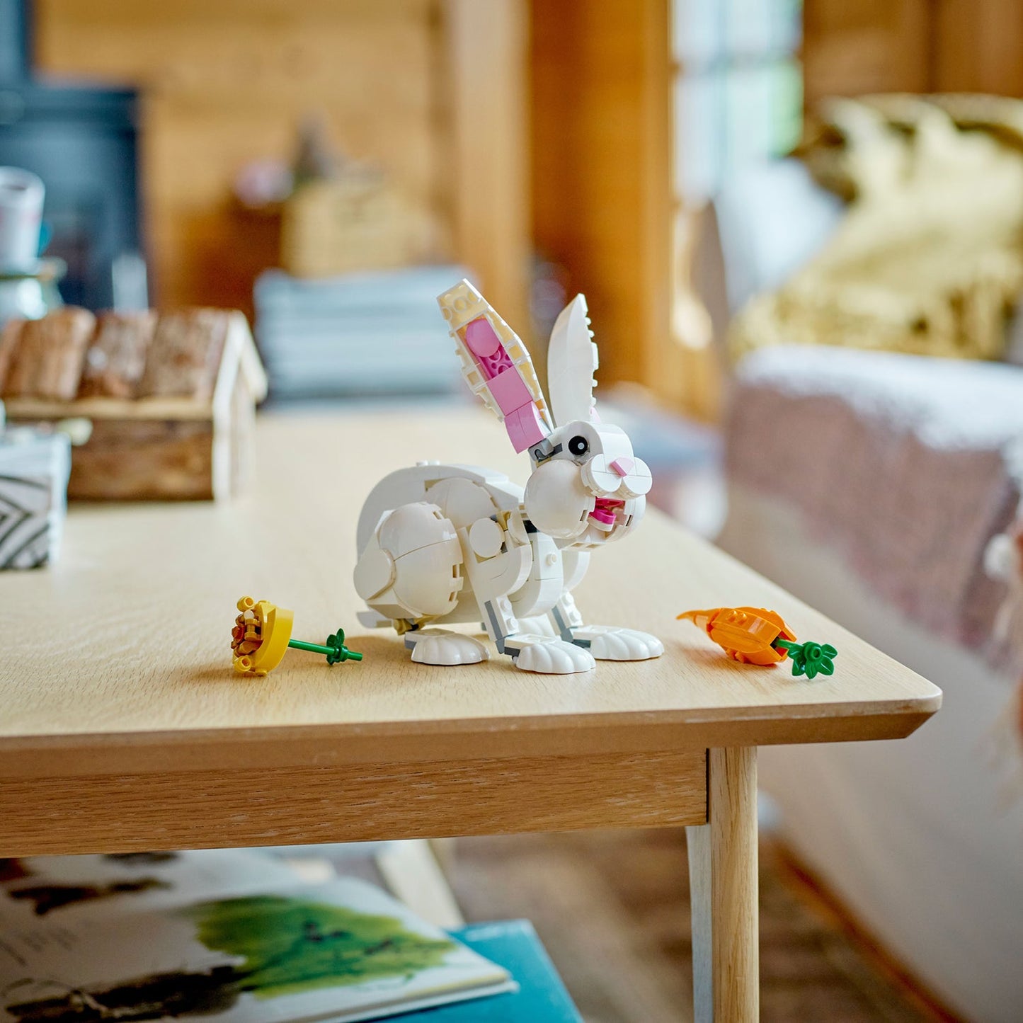 LEGO® Creator 3-in-1 White Rabbit - Bộ Lắp Ráp Đồ Chơi Động Vật 3 Trong 1 LEGO 31133 LEGO - ảnh 3 - LEGO Sets