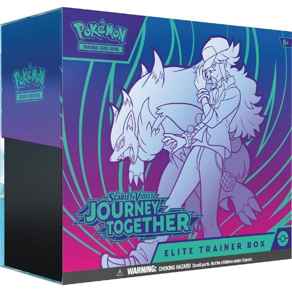 PE60 Thẻ bài Pokemon TCG SV09 Journey Together Elite Trainer Box