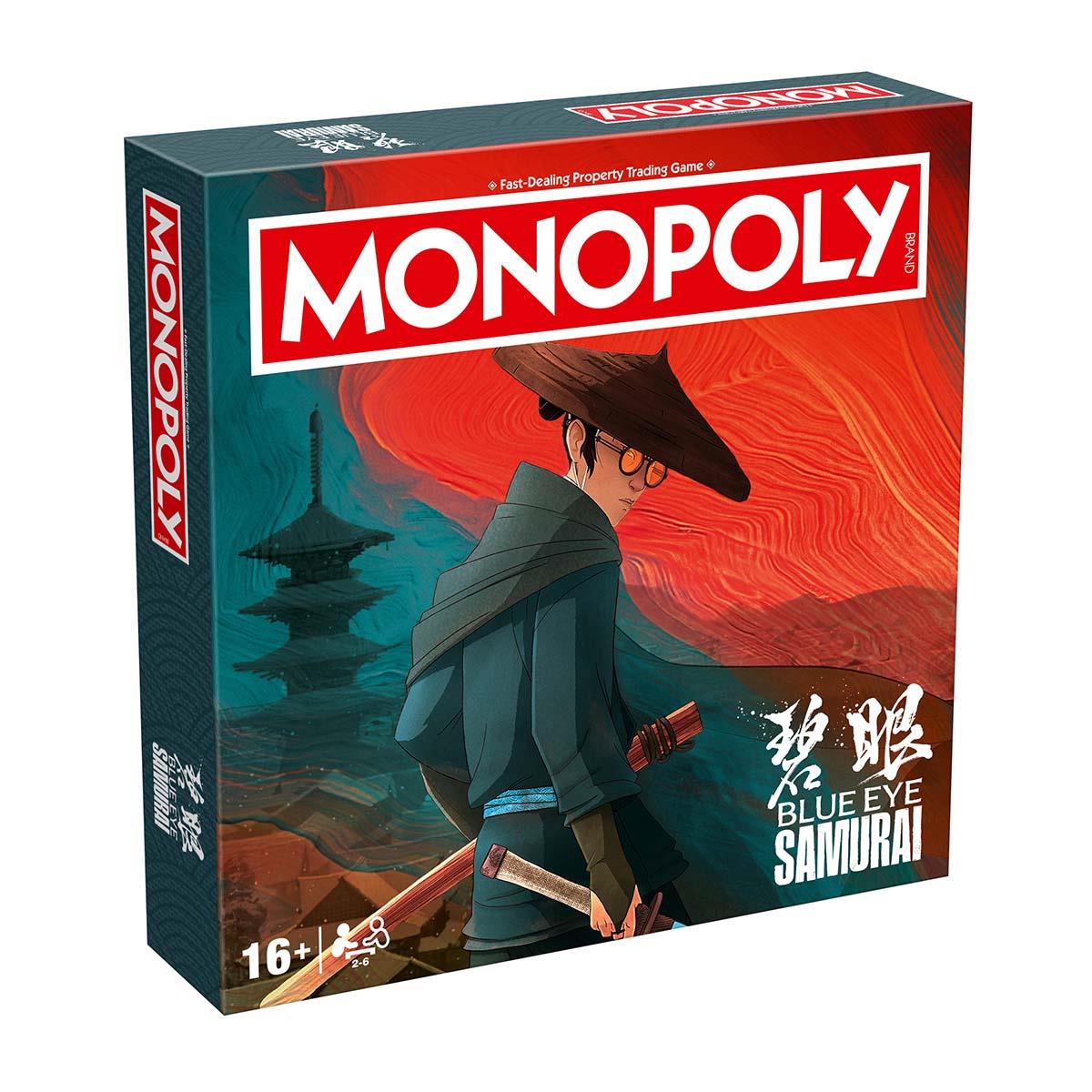 Blue Eye Samurai Monopoly Board Game - Cờ Tỷ Phú Nhật Bản Thời Edo - Winning Moves - Hình ảnh sản phẩm