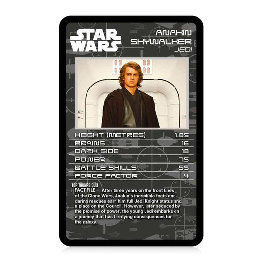 Star Wars Episodes 1-3 Top Trumps Card Game - Trò chơi thẻ bài chiến thuật - Winning Moves - Hình ảnh chi tiết 2