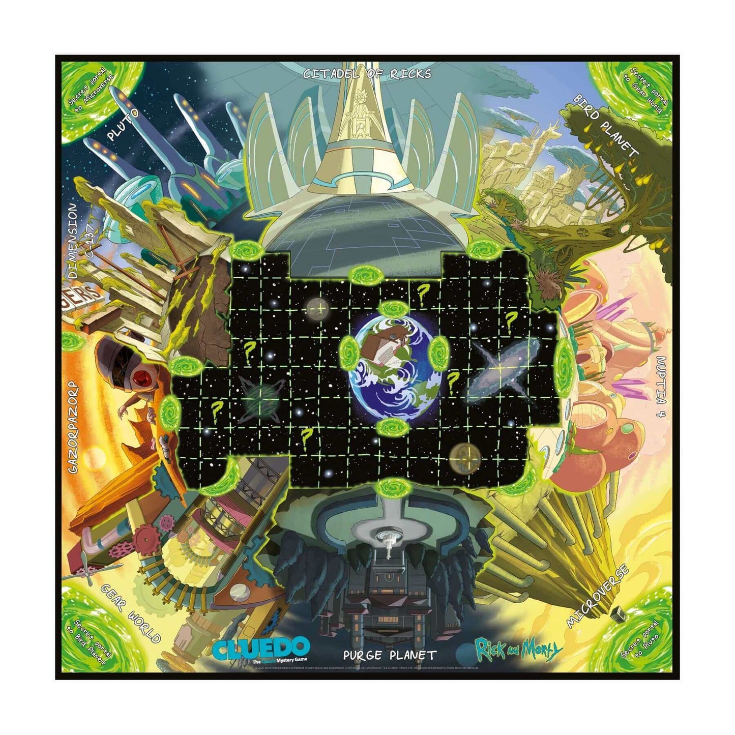 Rick and Morty Cluedo Mystery Board Game | Board game giải đố thám tử | Winning Moves - Góc nhìn khác 3