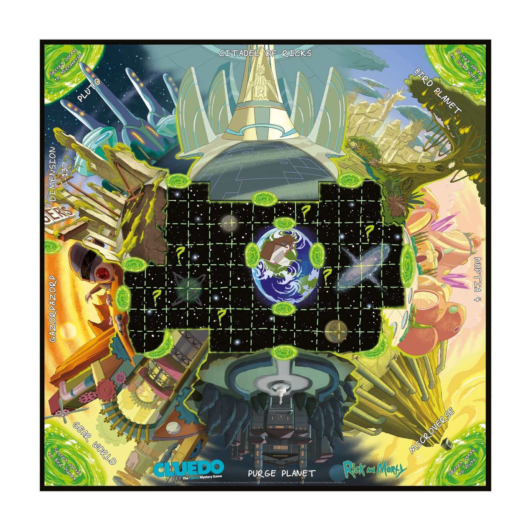 Rick and Morty Cluedo Mystery Board Game | Board game giải đố thám tử | Winning Moves - Góc nhìn khác 3