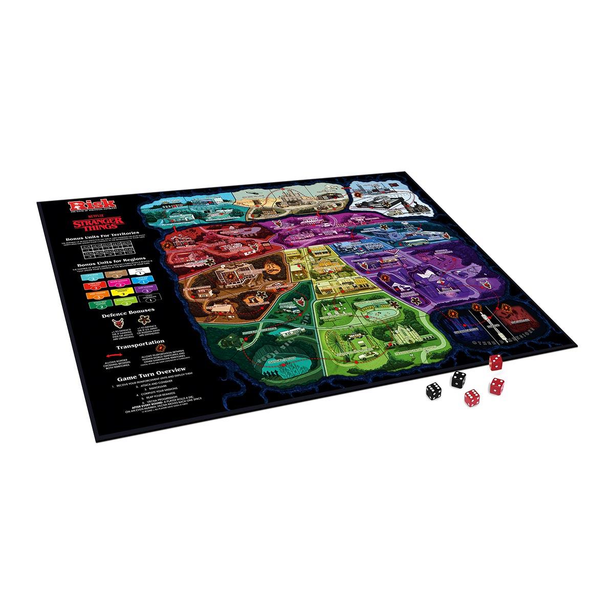 Stranger Things Risk Strategy Board Game - Trò Chơi Chiến Thuật - Winning Moves - Góc nhìn khác 3