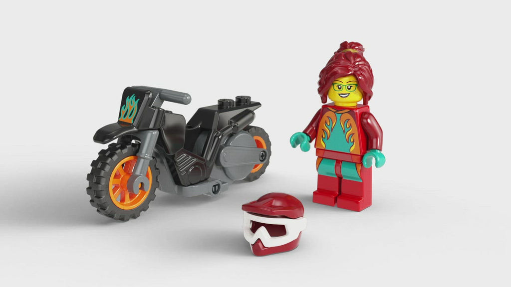 LEGO® City Fire Stunt Bike Mô Tô Nhào Lộn Cứu Hỏa LEGO 60311 LEGO - ảnh 7 - LEGO City Stuntz