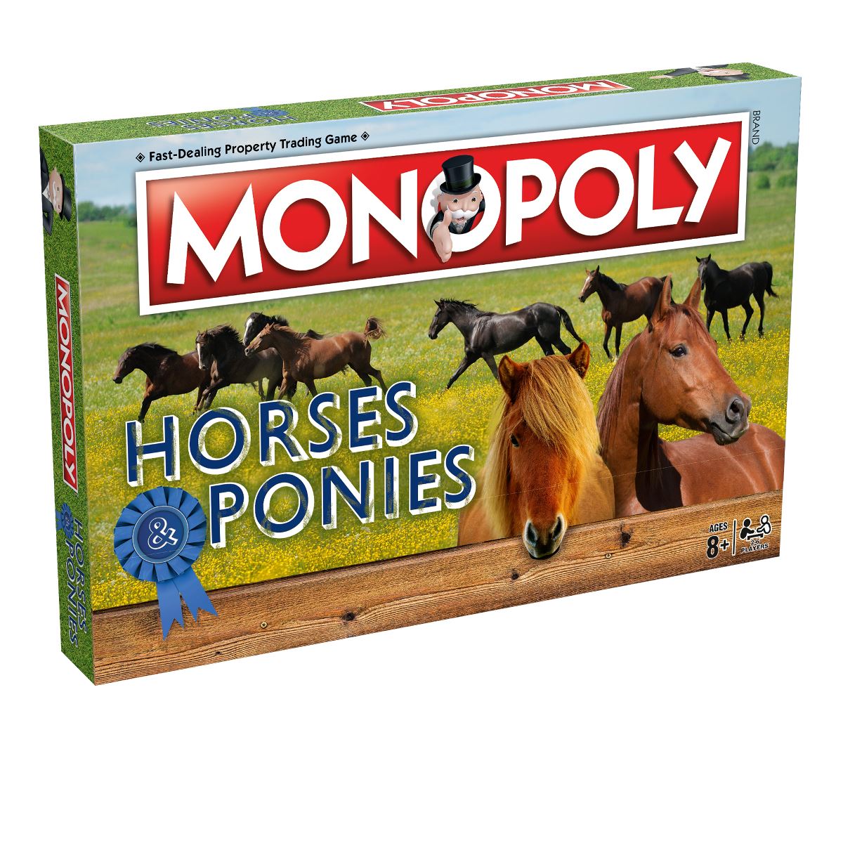 Horses & Ponies Monopoly Board Game - Board Game Gia Đình - Winning Moves - Hình ảnh sản phẩm
