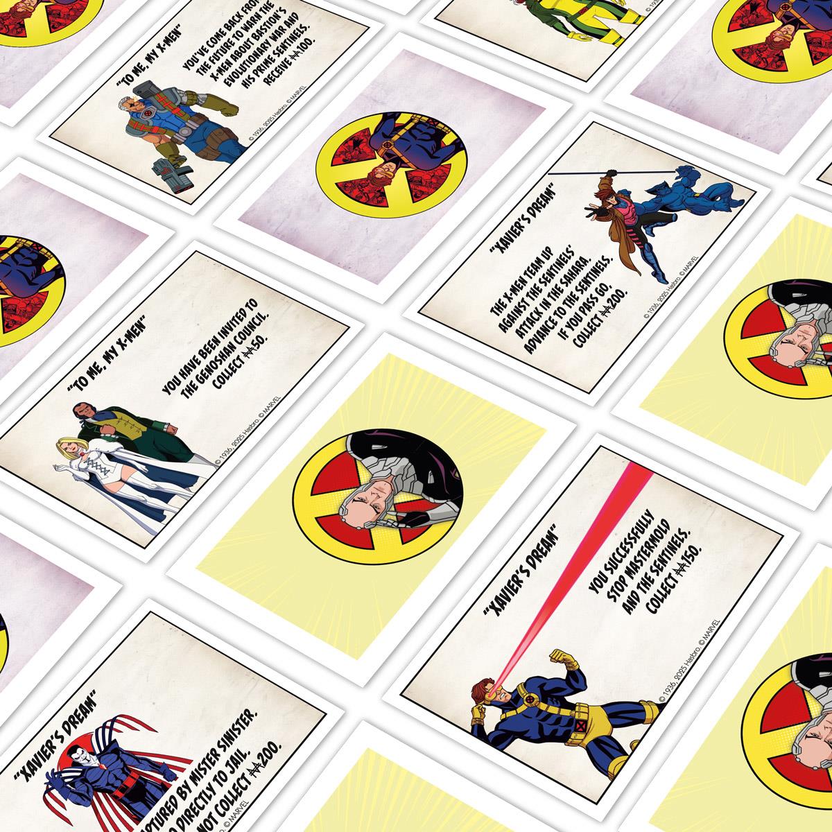 X-Men '97 Monopoly Board Game - Cờ Tỷ Phú Marvel X-Men - Winning Moves - Hình ảnh bổ sung 4
