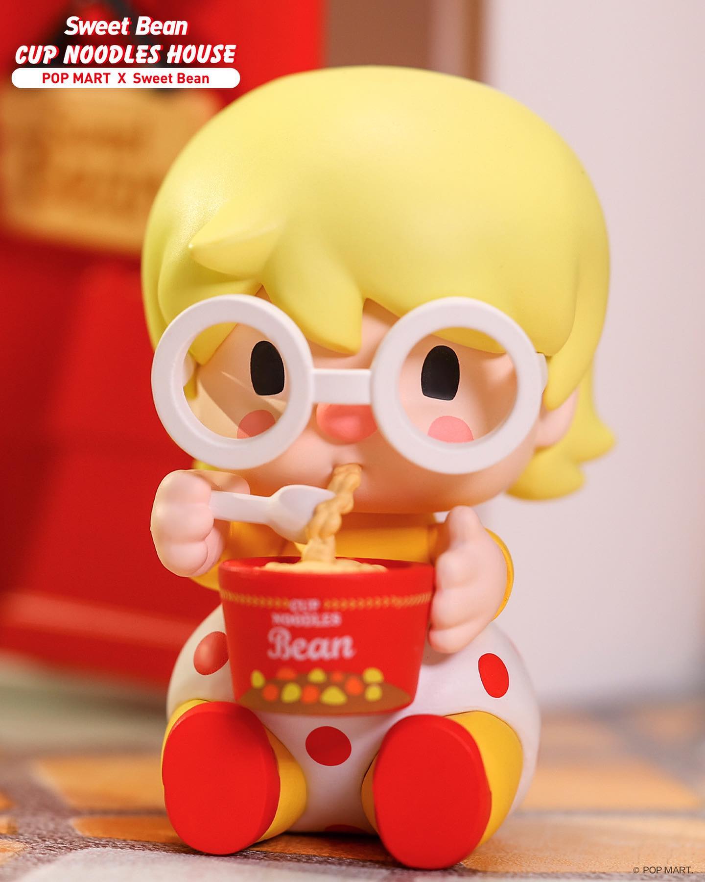 Sweet Bean Cup Noodles House - Mô hình Art Toy Figure - Pop Mart