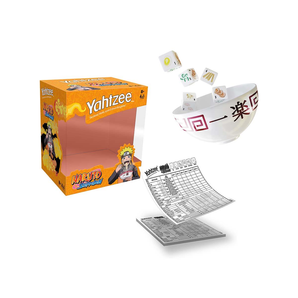 Naruto Shippuden Yahtzee - Dice Game Adventure - Trò Chơi Xúc Xắc Ramen - Winning Moves - Hình ảnh chi tiết 2