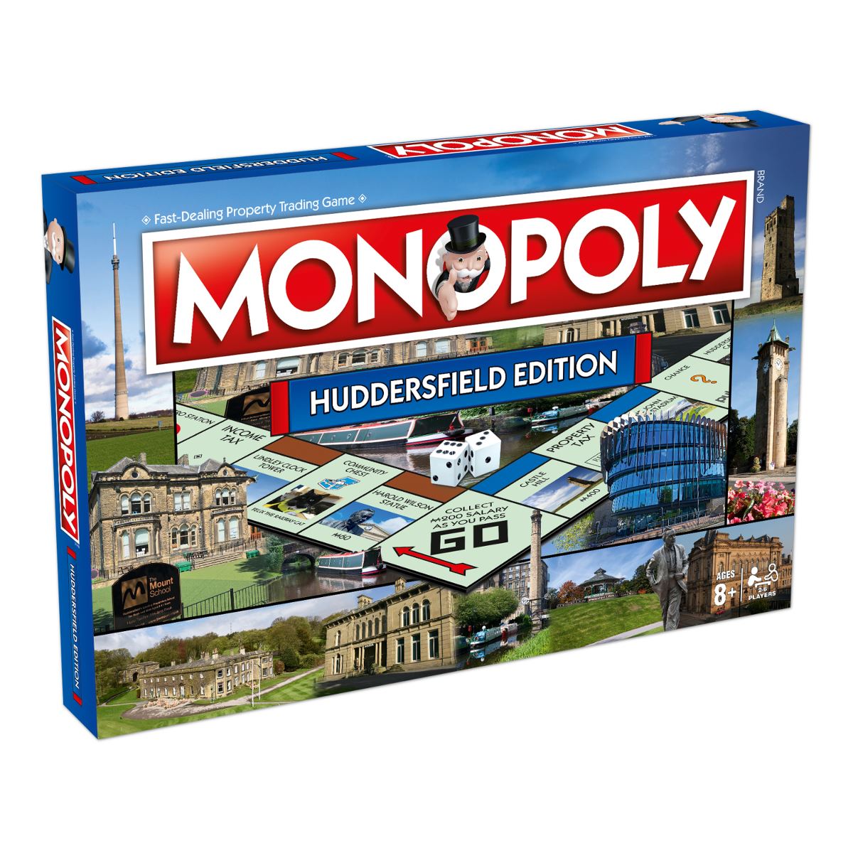 Huddersfield Monopoly Board Game - Cờ Tỷ Phú Phiên Bản Huddersfield - Winning Moves - Hình ảnh sản phẩm