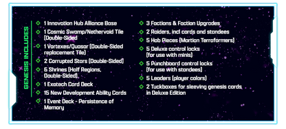 Andromeda’s Edge: Genesis Plus Promos (Kickstarter Pre-Order Special)