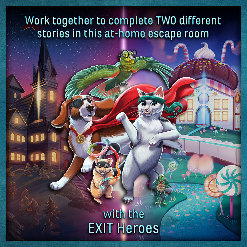 EXIT: The Game - Family - 2 Escape Adventures | Trò Chơi Giải Đố Thoát Hiểm Gia Đình | Thames & Kosmos - Hình ảnh chi tiết 2
