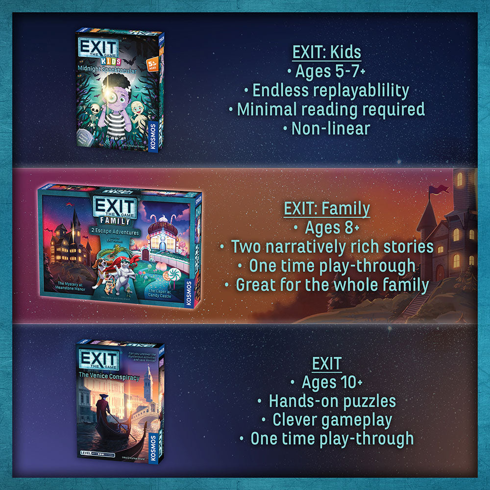 EXIT: The Game - Family - 2 Escape Adventures | Trò Chơi Giải Đố Thoát Hiểm Gia Đình | Thames & Kosmos - Hình ảnh bổ sung 4