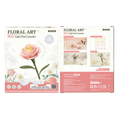 ROKR Single Flower Floral Art DIY 3D Puzzle - Mô Hình Lắp Ráp Gỗ 3D Hình Hoa - Rolife