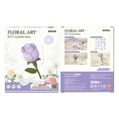 ROKR Single Flower Floral Art DIY 3D Puzzle - Mô Hình Lắp Ráp Gỗ 3D Hình Hoa - Rolife