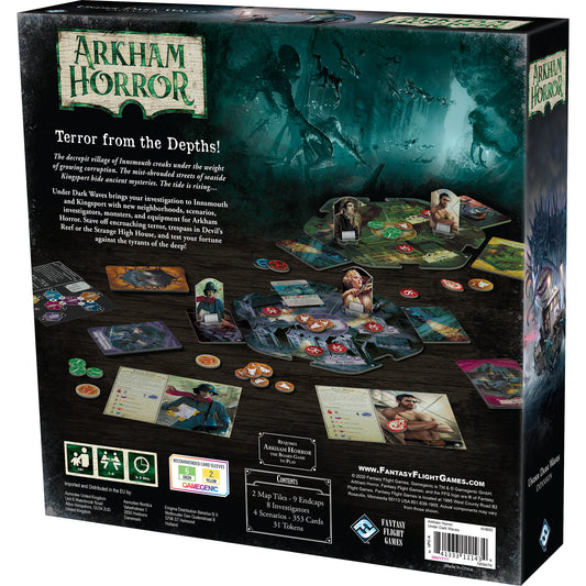 Arkham Horror Under Dark Waves - Bản mở rộng Board game bí ẩn - Fantasy Flight Games