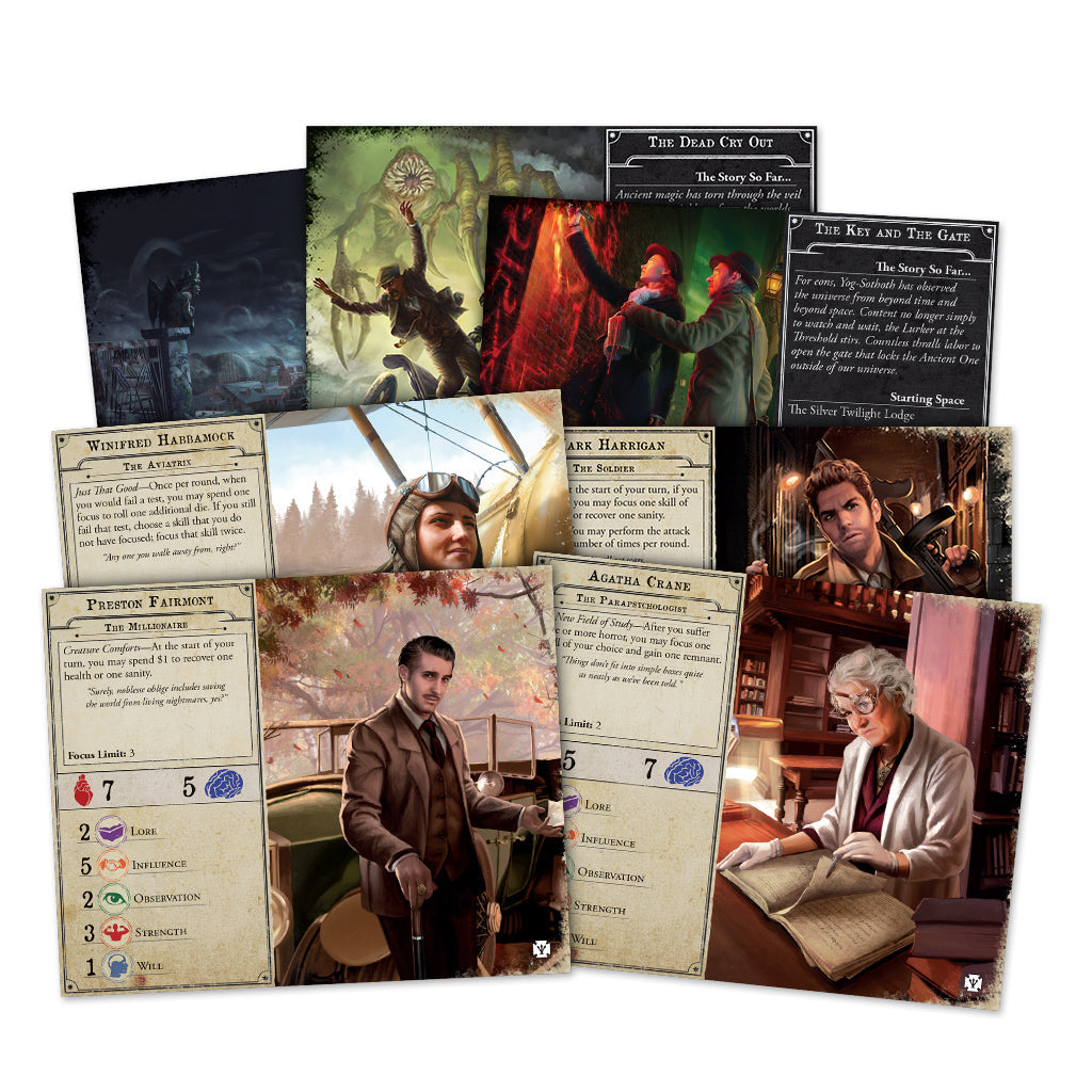 Arkham Horror Secrets of the Order - Bản mở rộng Board Game Mystery - Fantasy Flight Games
