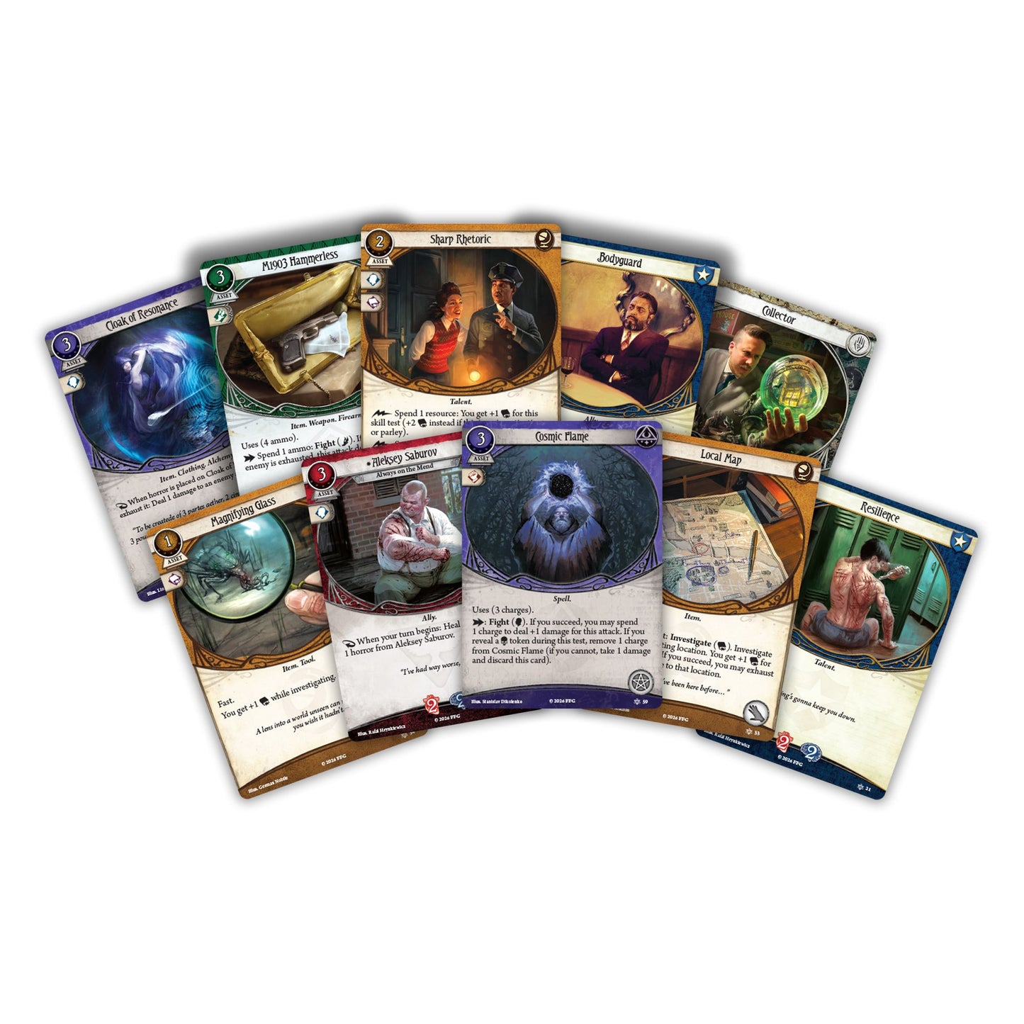 Arkham Horror: The Card Game Core Set - Trò chơi thẻ bài chiến thuật - Fantasy Flight Games