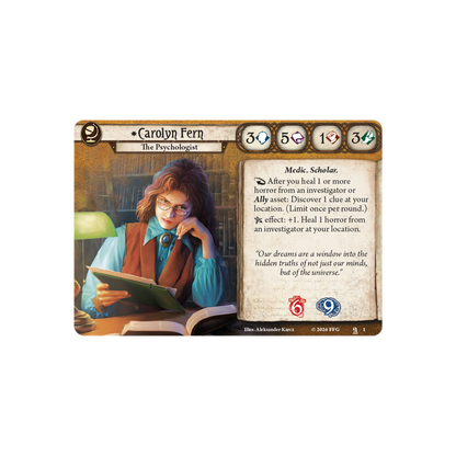 Arkham Horror: The Card Game - Carolyn Fern Investigator Deck