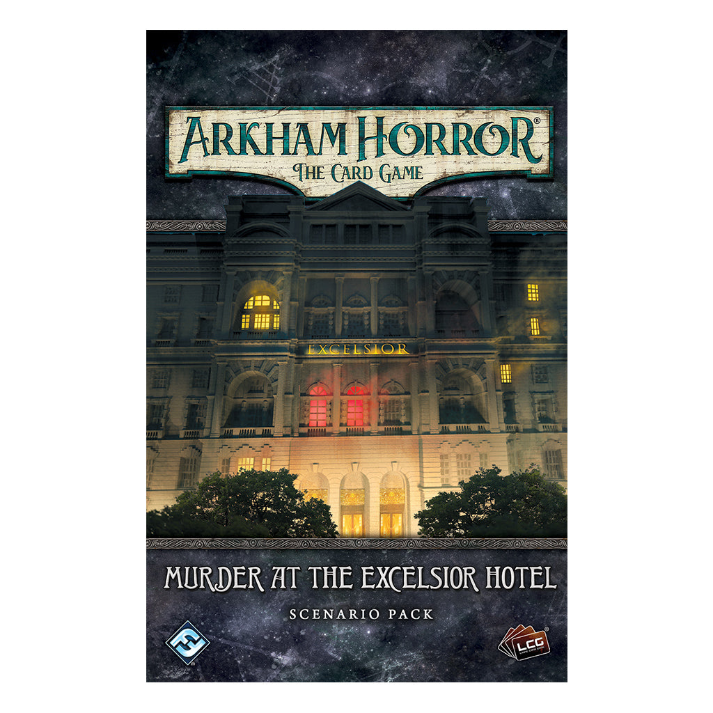 Arkham Horror LCG Murder at the Excelsior Hotel Scenario Pack - Trò chơi thẻ bài kịch bản mở rộng - Fantasy Flight Games