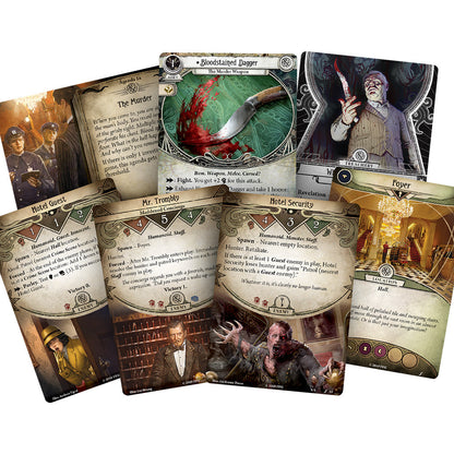 Arkham Horror LCG Murder at the Excelsior Hotel Scenario Pack - Trò chơi thẻ bài kịch bản mở rộng - Fantasy Flight Games