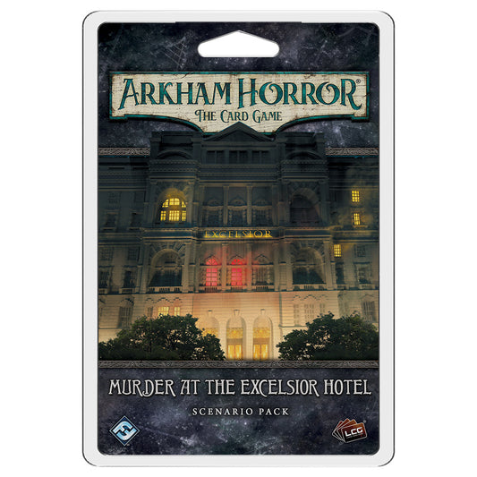 Arkham Horror LCG Murder at the Excelsior Hotel Scenario Pack - Trò chơi thẻ bài kịch bản mở rộng - Fantasy Flight Games