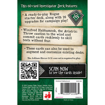 Arkham Horror LCG: Bộ Bài Khởi Đầu Winifred Habbamock (Investigator Starter Deck)