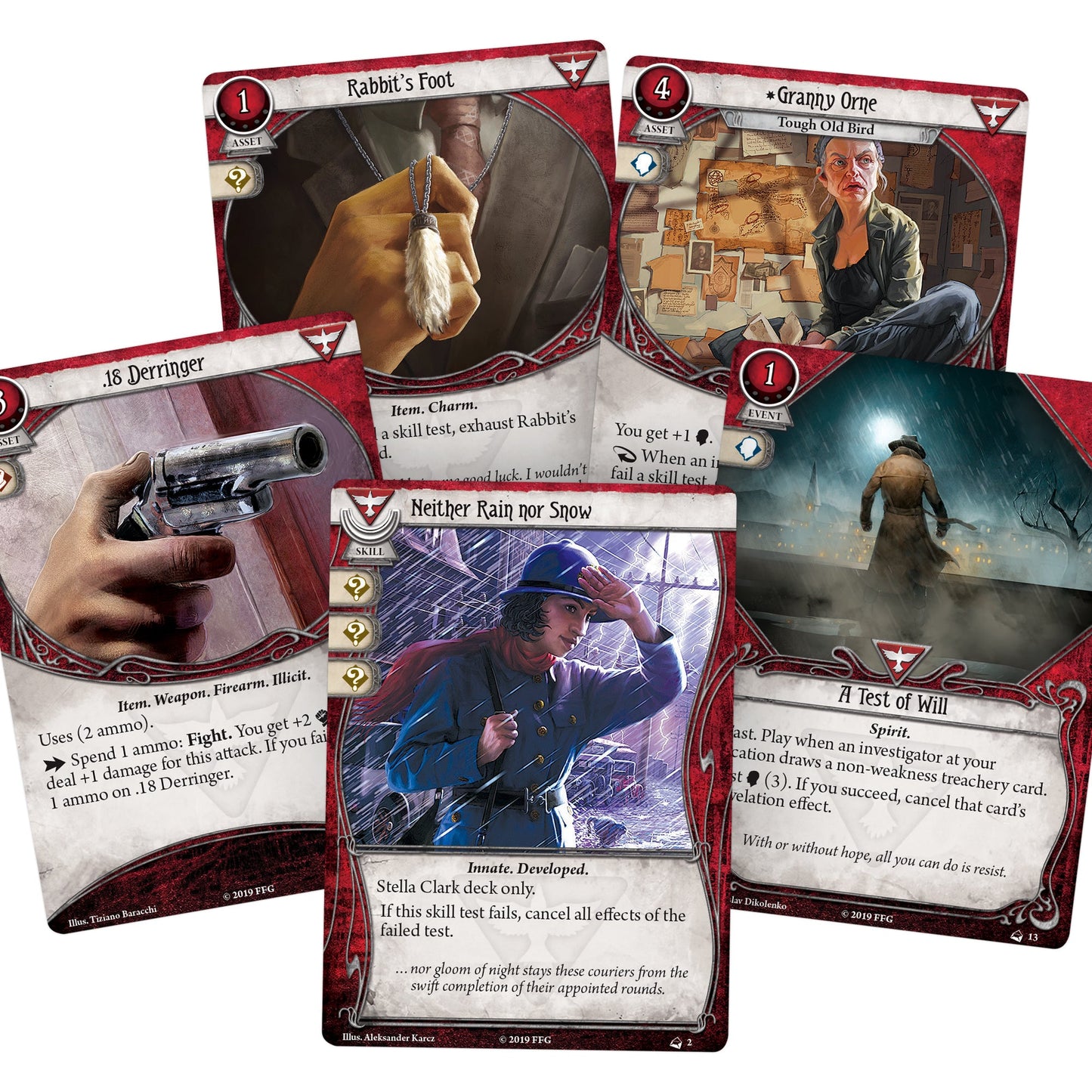 Arkham Horror LCG Stella Clark Investigator Starter Deck - Bộ bài mở rộng Board Game - Fantasy Flight Games